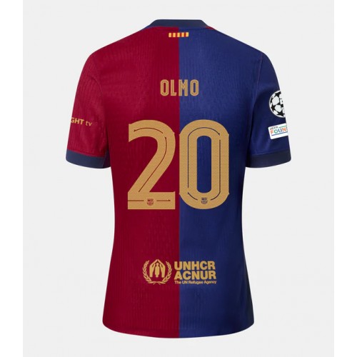 Barcelona Dani Olmo #20 Domaci Dres 2024-25 Kratak Rukav